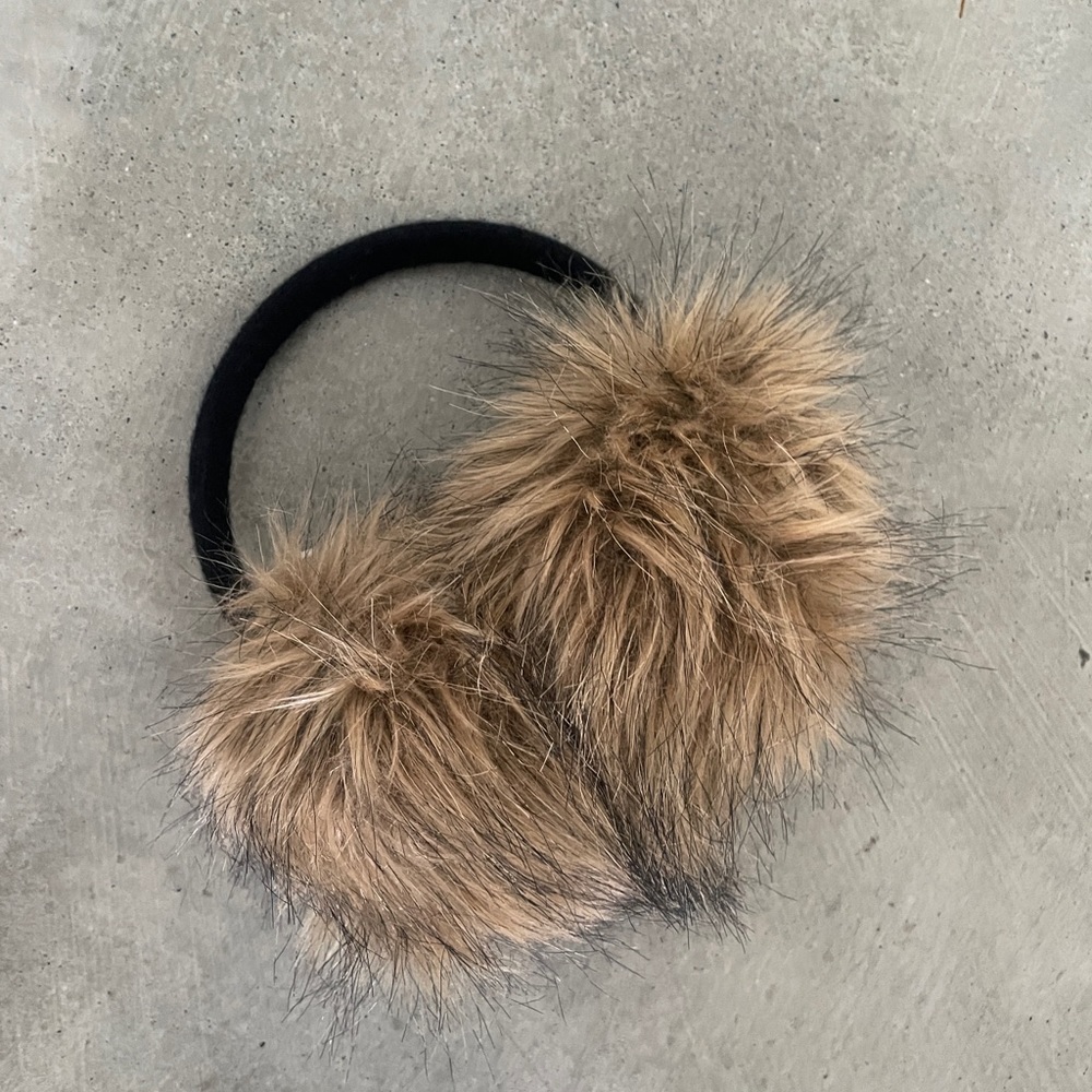 Fur ear muffs